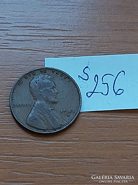 Usa 1 cent 1941 d mintmark 