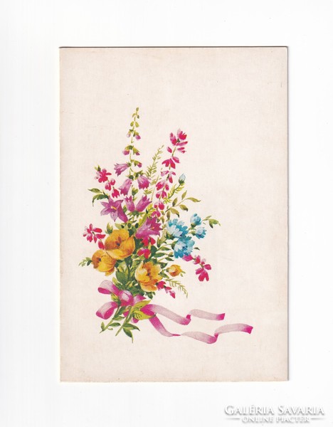 H:34 Nőnapi Üdvözlő képeslap postatiszta "Képzőművészeti"