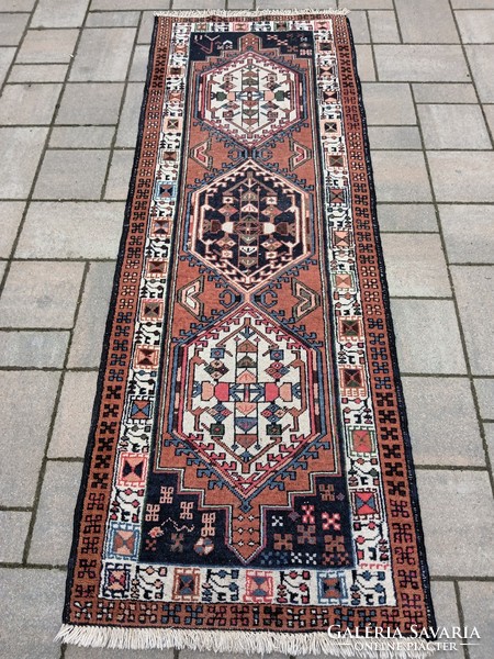 Iranian hand-knotted carpet 185x68cm.. Negotiable!