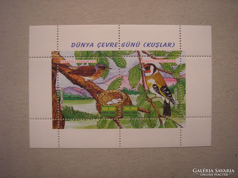Fauna of Turkey, birds block 2001