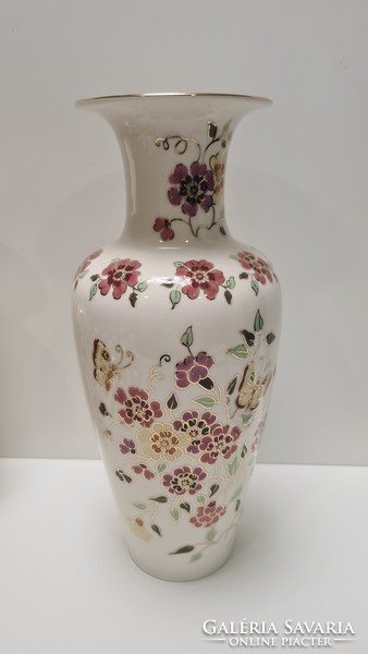 Zsolnay butterfly vase 35 cm #1850