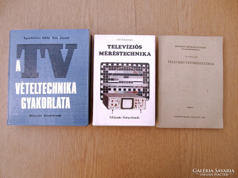 The practice of TV reception technology + television measurement technology + television receivers (bme manuscript)