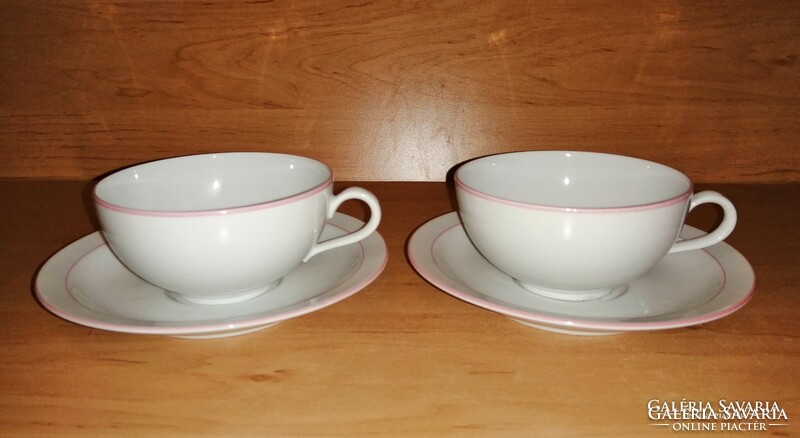 Seltmann weiden bavaria porcelain cup in pairs with placemat (4 / k)