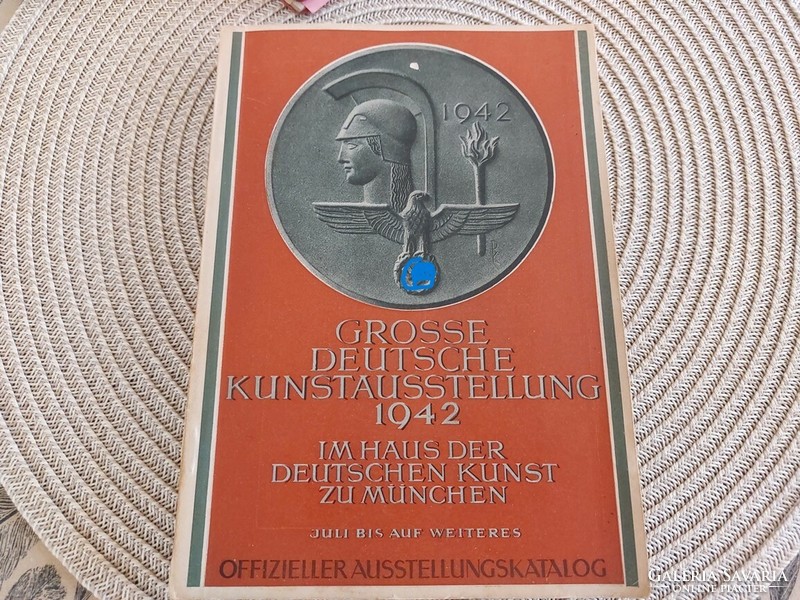 (K) Grosse Deutsche Kunstausstellung 1942  német művészeti könyv