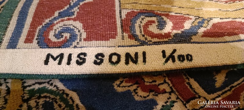 A rare limited edition Missoni rug