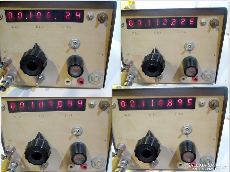 At a reduced price, a frequency meter can also go into a retro antique-mpl package machine of some old instrument