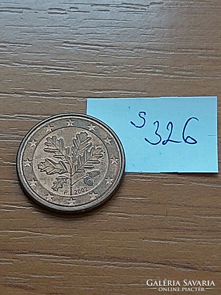Germany 5 euro cent 2003 / f, oak leaves, steel with copper coating s326