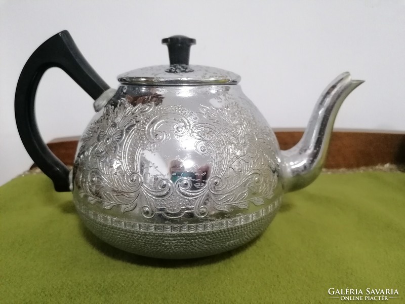 A special decorated metal teapot