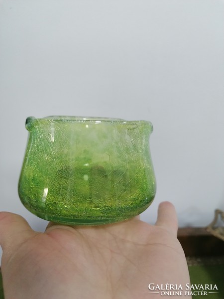 Karcagi fátyol üveg, zöld