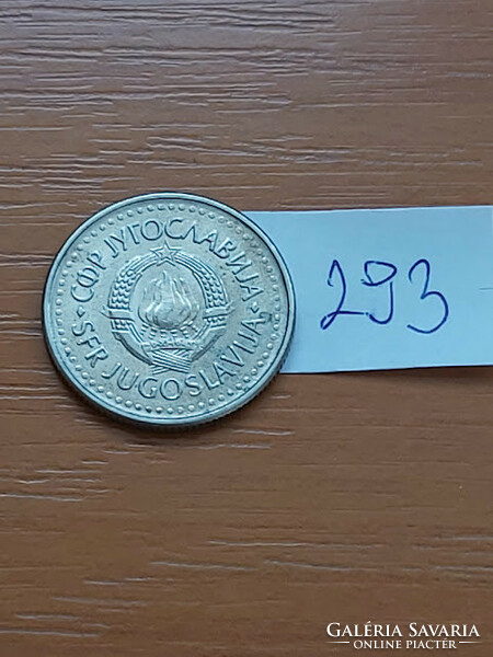 Yugoslavia 10 dinars 1988 copper-nickel 293