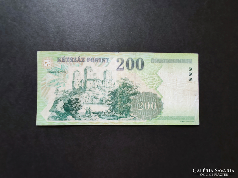 200 Forint 2007 FA, F+