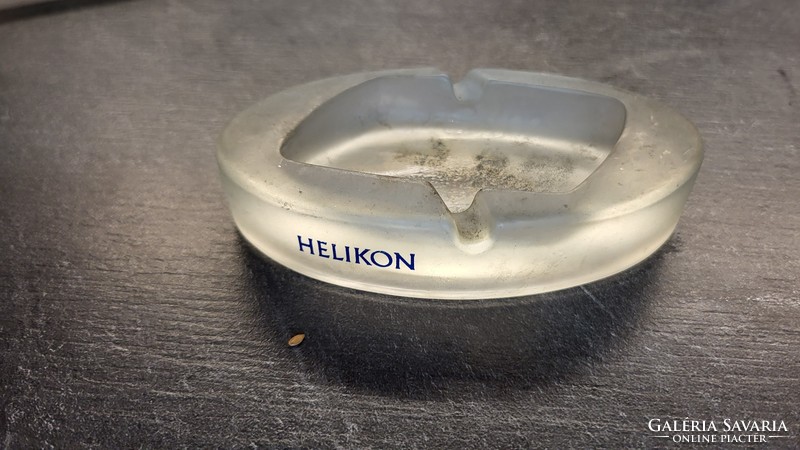 Helikon glass ashtray ashtray