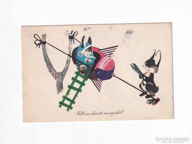 H:49 Húsvéti Üdvözlő képeslap "Képzőművészeti grafikai lapok"