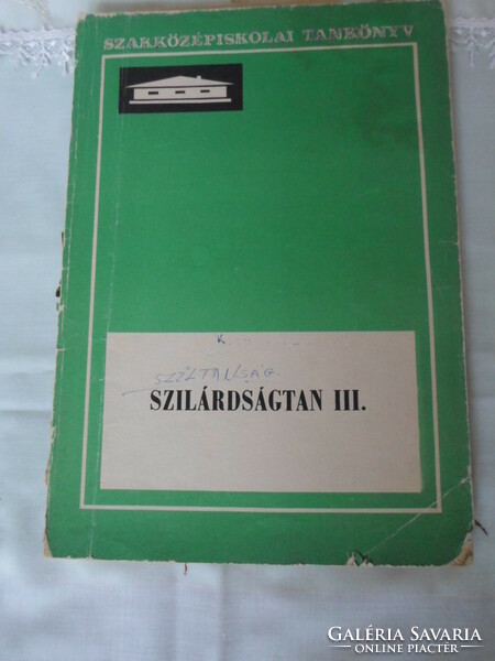 Kövesdi Endre: Szilárdságtan III. (Műszaki, 1974; tankönyv)