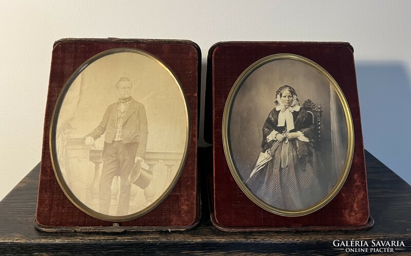 Antique traveling picture holders!