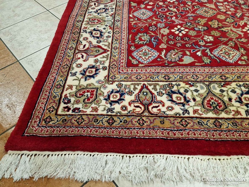 Huge Isfahan hand-knotted 250x350 cm wool Persian rug ep01