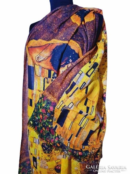 Gustav Klimt scarf 73x176 cm. (7059)