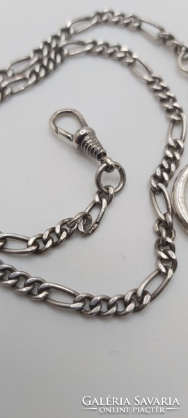 Nice silver pocket watch chain