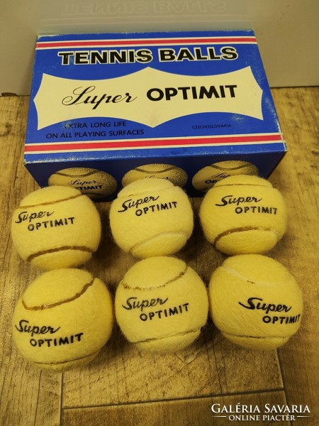 Super Optimit Czechoslovakia tennis balls