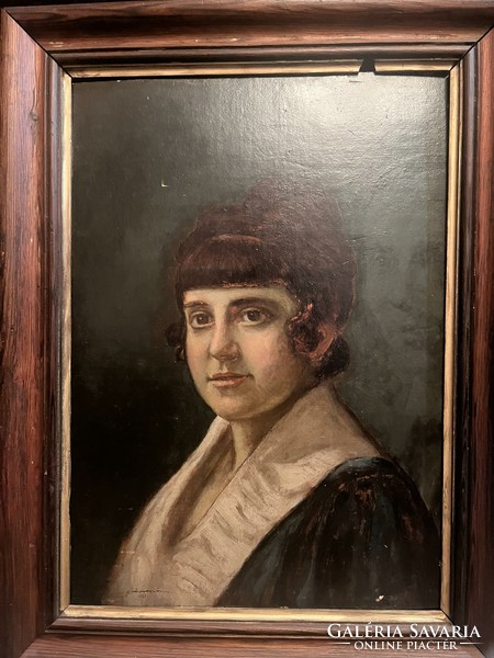 Móric Gábor / 1889-1987 / female portrait