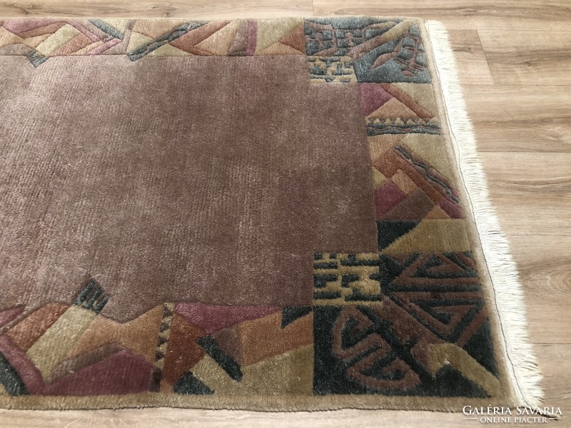 NEPÁLI kézi csomózású gyapjú szőnyeg, 94 x 169 cm