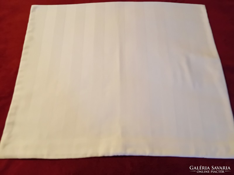 White damask pillowcase, 2 pcs