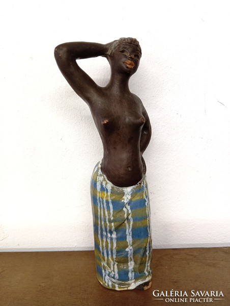 Retro Hungarian ceramic figure. Rarity. János Majoros