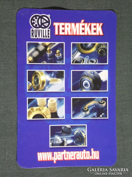 Card calendar, partner car parts store, Mohács, 2009, (6)