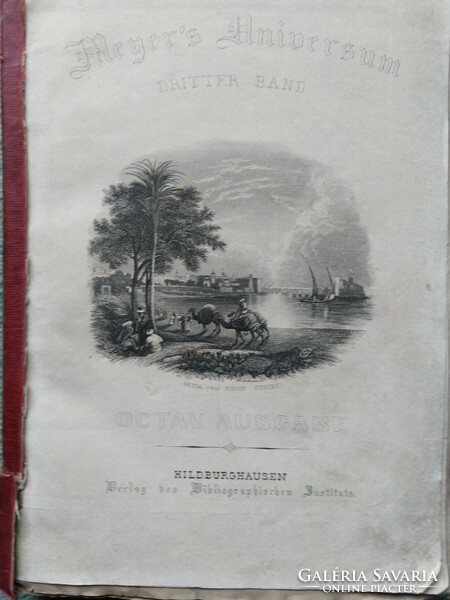Meyer's universum.3.Band.Verlag hildburghausen 1859