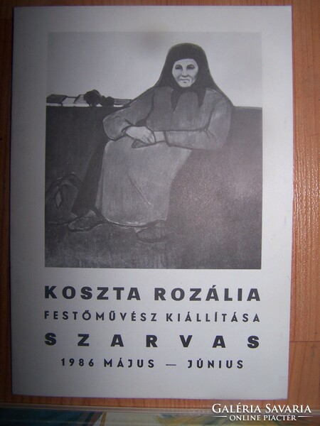 Dedicated! János Dömötör: kozta rozália monograph + exhibition catalogue