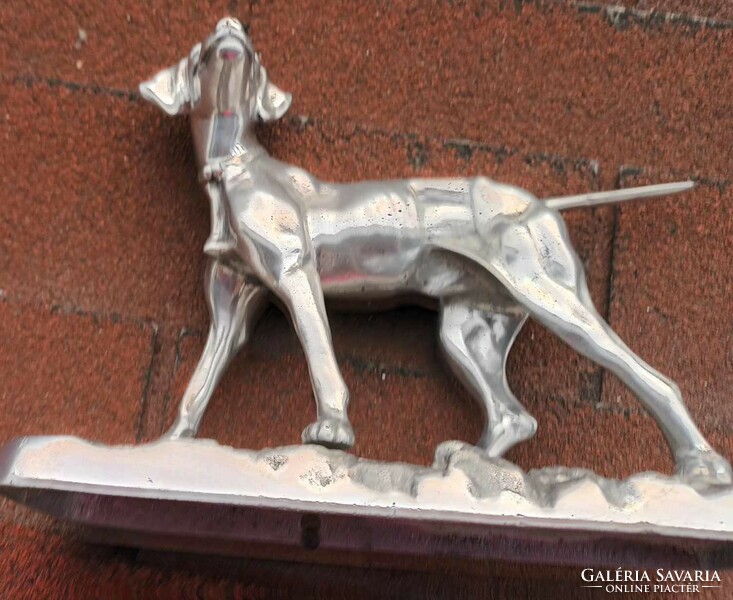 Aluminum retriever - dog statue
