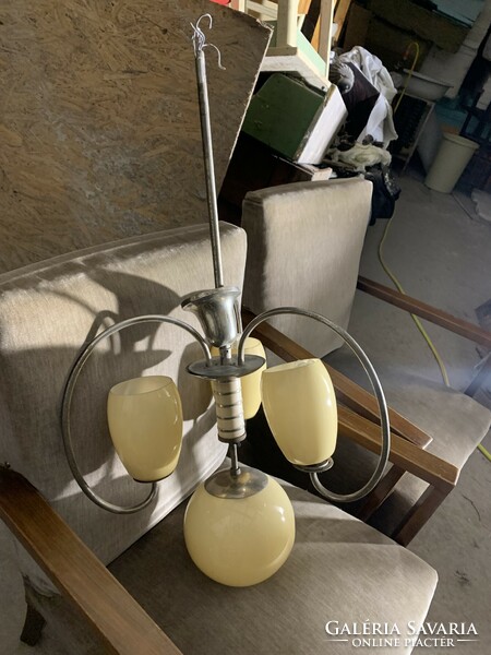 Art deco - Bauhaus menyezeti lámpa csillár GYÖNYÖRŰŰŰŰŰ