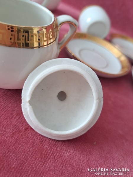 Baby-sized porcelain tea set