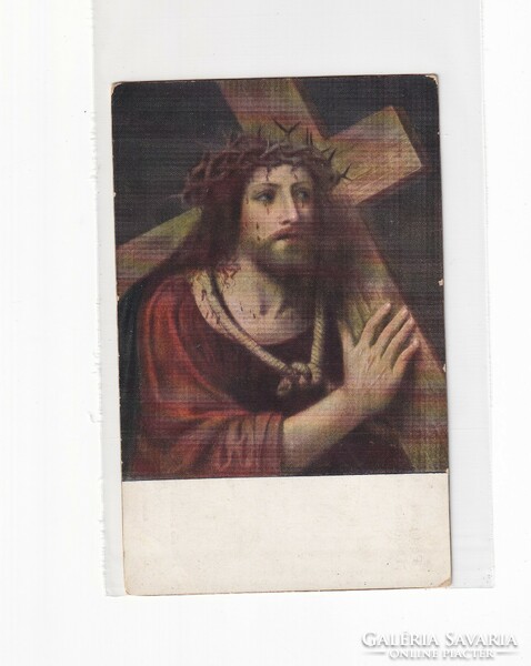 HV:86 Vallásos Üdvözlő képeslap postatiszta