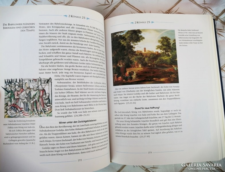 Holy Bible in German with many illustrations from 1997