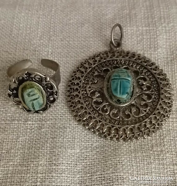 Pendant and ring set