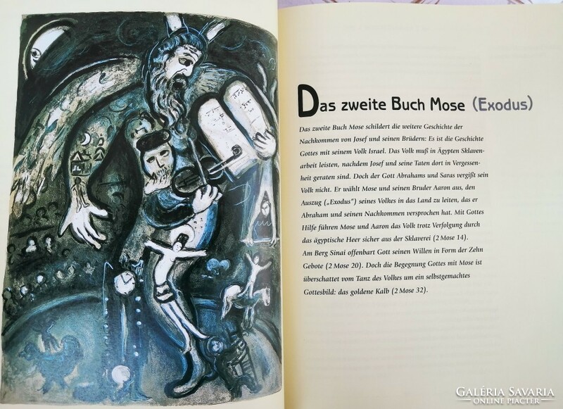 Német nyelvű szent biblia sok illusztrációval 1997-ből