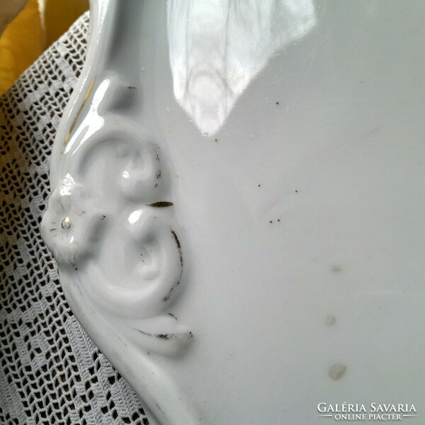 Antique porcelain cornflower tray cake plate - 38 cm - art@decoration