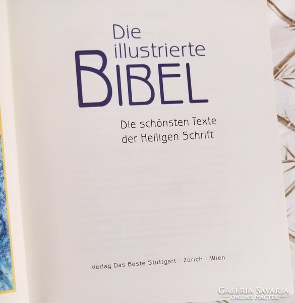 Holy Bible in German with many illustrations from 1997
