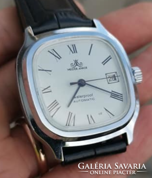 Collector's condition meister anker automatic men's wristwatch from the 70s!