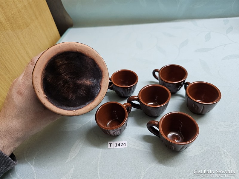 T1424 ceramic drinking set 20 cm