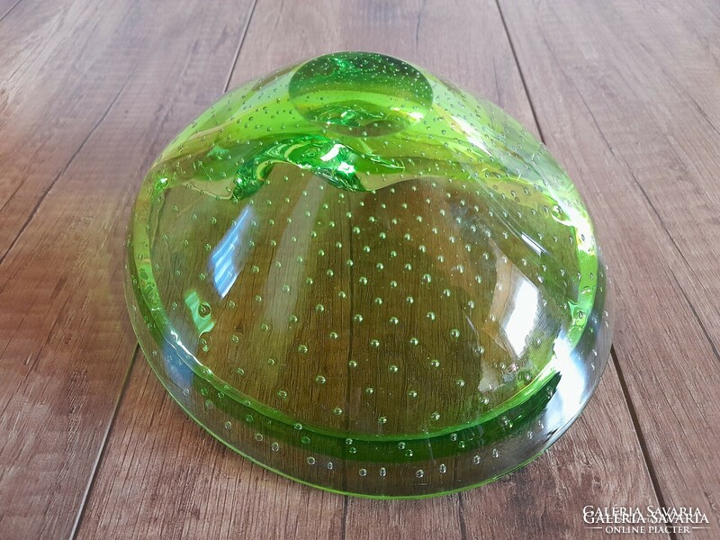 Old Finnish design glass bowl