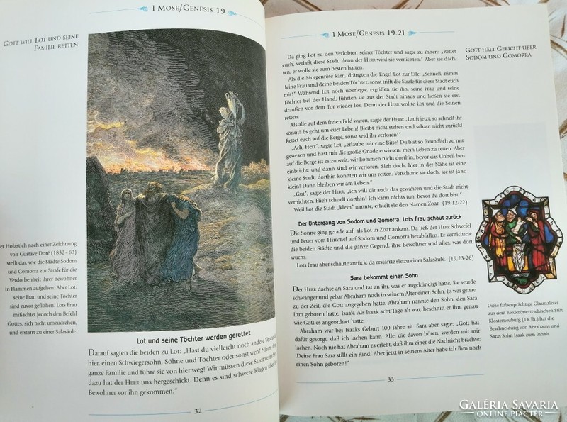 Német nyelvű szent biblia sok illusztrációval 1997-ből