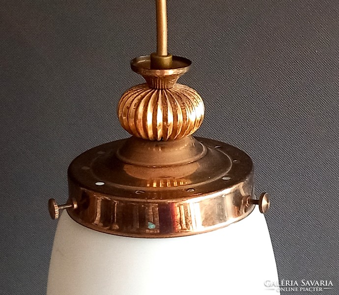 Hatalmas eredeti Bauhaus mennyezeti lámpa ALKUDHATÓ.