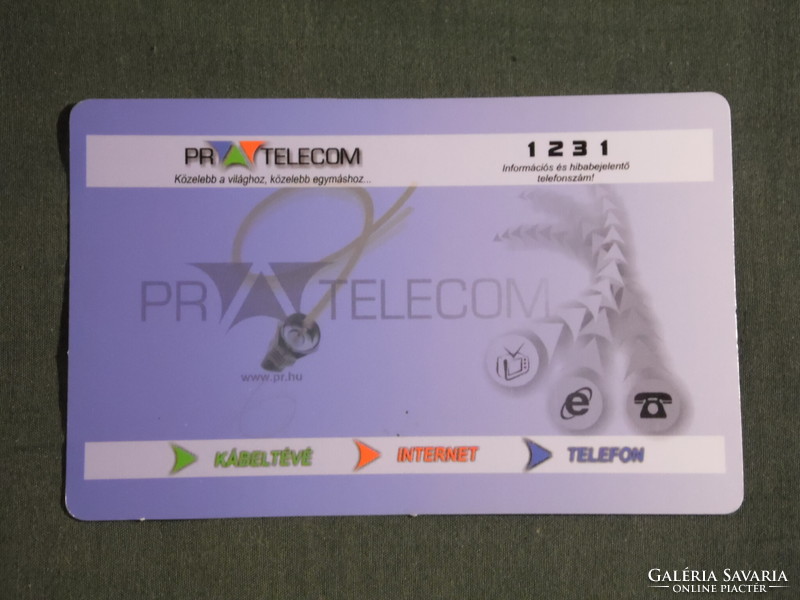 Kártyanaptár, PR Telecom, kábeltévé, internet ,telefon szolgáltató, 2009, (6)
