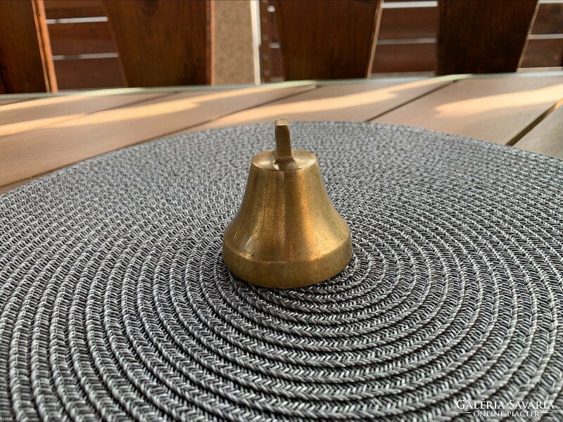 Solid copper, nice-sounding small bell, bell, 6 cm.