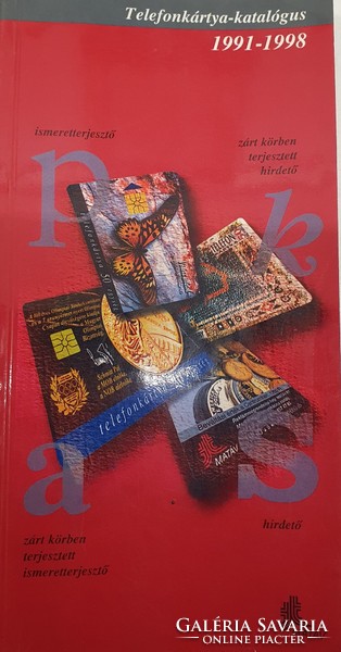 Matáv telephone card catalog 1991-1998