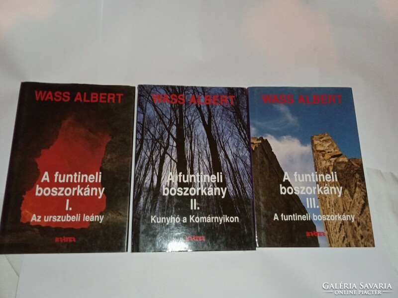 Wass albert - the witch of Funtinel i-iii. Volumes - new, unread and flawless copy!!!