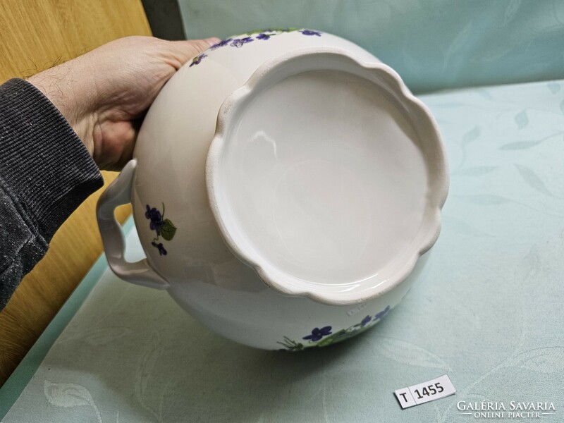 T1455 violet porcelain soup bowl 24 cm