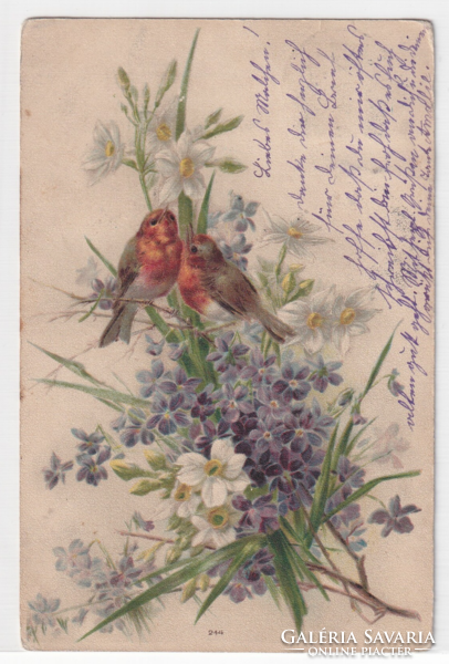 H:107 Antik Madaras Üdvözlő képeslap hosszúcímzéses 1919